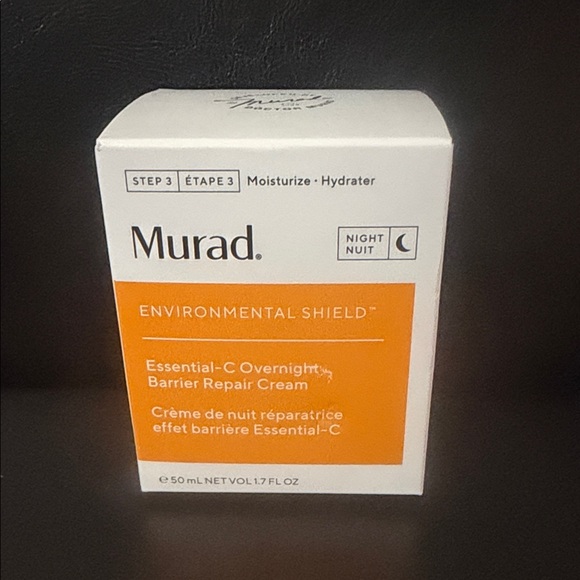 Murad Essential-C Barrier Repair Cream - White and Orange